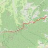Trace GPS Croix-de-Wihr, Trois-Épis, Baerenstall, itinéraire, parcours