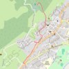Trace GPS cascade de la conche Vic sur cere Tracé 30 mai 2018 4:03:17 PM, itinéraire, parcours