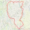 Trace GPS Boucle Coeur de Gascogne, itinéraire, parcours