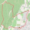 Trace GPS Autour de Cabrières d'Avignon, itinéraire, parcours