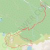 Trace GPS Lac de Crop - Le Rafour - Orionde (Belledonne), itinéraire, parcours