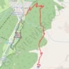 Trace GPS Montée au refuge de Tré la Tête, itinéraire, parcours