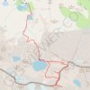 Trace GPS Espingo-Portillon-Perdiguere, itinéraire, parcours