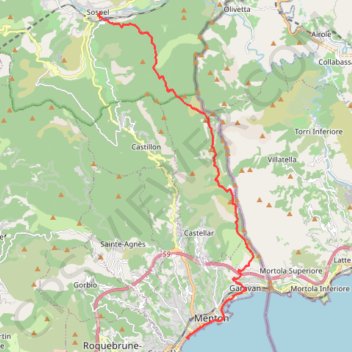 Trace GPS Traversée des Alpes - Étape 31, itinéraire, parcours