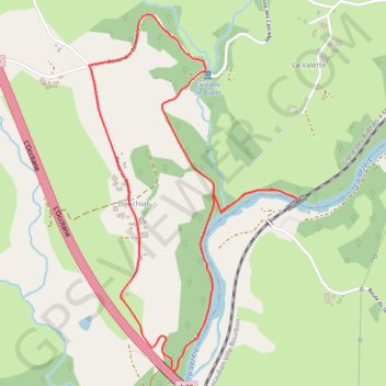 Trace GPS De Bialet aux deux viaducs - Saint-Ybard, itinéraire, parcours