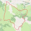 Trace GPS Mont Baïgura par l'arête Erregelu, en circuit depuis Oihanetxeberria, itinéraire, parcours