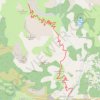Trace GPS Col de Famouras - Tête de Louis XVI, itinéraire, parcours
