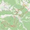 Trace GPS La Lance par le Col de Vesc, itinéraire, parcours