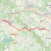 Trace GPS De Catena à Montecatini Terme, itinéraire, parcours