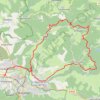 Trace GPS Autour du Rialet - Saint-Alby, itinéraire, parcours