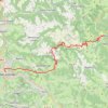 Trace GPS Conques - Decazeville, itinéraire, parcours