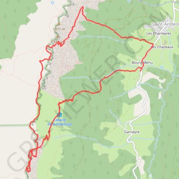 Trace GPS La Peyrouse, itinéraire, parcours