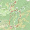 Trace GPS Cabrespine, Pic de Nore, itinéraire, parcours