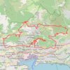 Trace GPS Monts Toulonnais, itinéraire, parcours