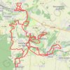 Trace GPS Crécy-la-Chapelle Cyclisme, itinéraire, parcours