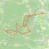 Trace GPS Obernai - Kagenfels - Kreutzweeg - Welschbruch - Breitmatt - Bloos - Sainte-Odile, itinéraire, parcours