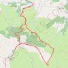 Trace GPS Massif du Baigura - Mendionde, itinéraire, parcours