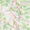 Trace GPS Soubran vers Guitinieres 33 kms, itinéraire, parcours