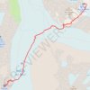 Trace GPS Traversée refuge du Requin-refuge du Couvercle, itinéraire, parcours