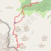 Trace GPS Montcalm - Estats, itinéraire, parcours