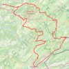 Trace GPS Vers le Haut-Doubs, itinéraire, parcours