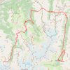 Trace GPS Haute Route Chamonix - Zermatt (2ème partie), itinéraire, parcours