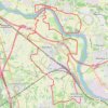 Trace GPS St_Germain_Trévoux_33km_d200m, itinéraire, parcours