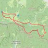 Trace GPS Sur les crêtes du Baerenkopf court, itinéraire, parcours