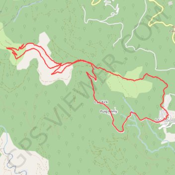 Trace GPS Montboló formentera, itinéraire, parcours