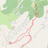 Trace GPS Grand mont et pointe du Dard, itinéraire, parcours
