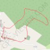 Trace GPS Le chemin du château - Rivel, itinéraire, parcours