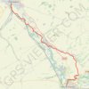 Trace GPS La Via Francigena - Châlons-en-Champagne - Vitry-le-François, itinéraire, parcours