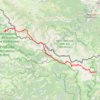 Trace GPS Traversé du Mercantour, itinéraire, parcours