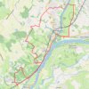 Trace GPS Circuit des 2 rivières - Bouchemaine et Savennières, itinéraire, parcours