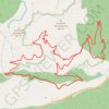 Trace GPS Le Vallon de la Gourre, itinéraire, parcours