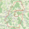 Trace GPS Traubach - Bretagne - Suarce - Lutran - Traubach, itinéraire, parcours
