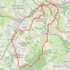 Trace GPS Mont du Lyonnais par Saint bel, itinéraire, parcours