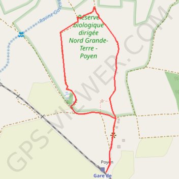 Trace GPS 🚶 Trace du vieux moulin de Poyen, itinéraire, parcours