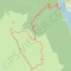 Trace GPS Le Pic de Chérue en boucle depuis le lac de Fabrèges (Vallée d'Ossau), itinéraire, parcours