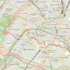 Trace GPS Traversée de Paris Ouest-Est (75 - Paris), itinéraire, parcours