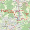 Trace GPS Perdu dans Brognard, itinéraire, parcours