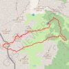 Trace GPS Pène de Castetné, pic d'Anie en circuit par le col d'Anaye depuis Sanchèse, itinéraire, parcours