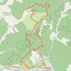Trace GPS Saillans - Col de Gerbe - Serre des Trois Bornes, itinéraire, parcours
