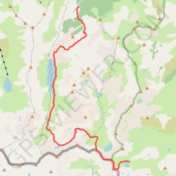 Trace GPS Ariège jour 3, itinéraire, parcours
