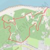 Trace GPS De la plage de Vastérival au phare d'Ailly, itinéraire, parcours