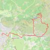 Trace GPS La Combe du Noyer et le Hameau des Calans - Maussane-les-Alpilles, itinéraire, parcours