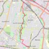 Trace GPS Regents Park - Clyde, itinéraire, parcours