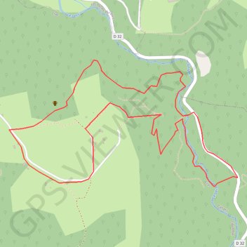 Trace GPS Boucle de Murcens, itinéraire, parcours