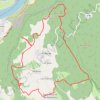Trace GPS Mont TOURNIER, itinéraire, parcours