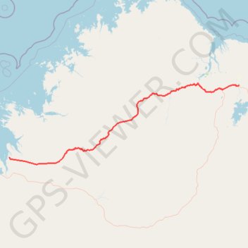 Trace GPS Gibb River Road: Kununurra - Derby, itinéraire, parcours